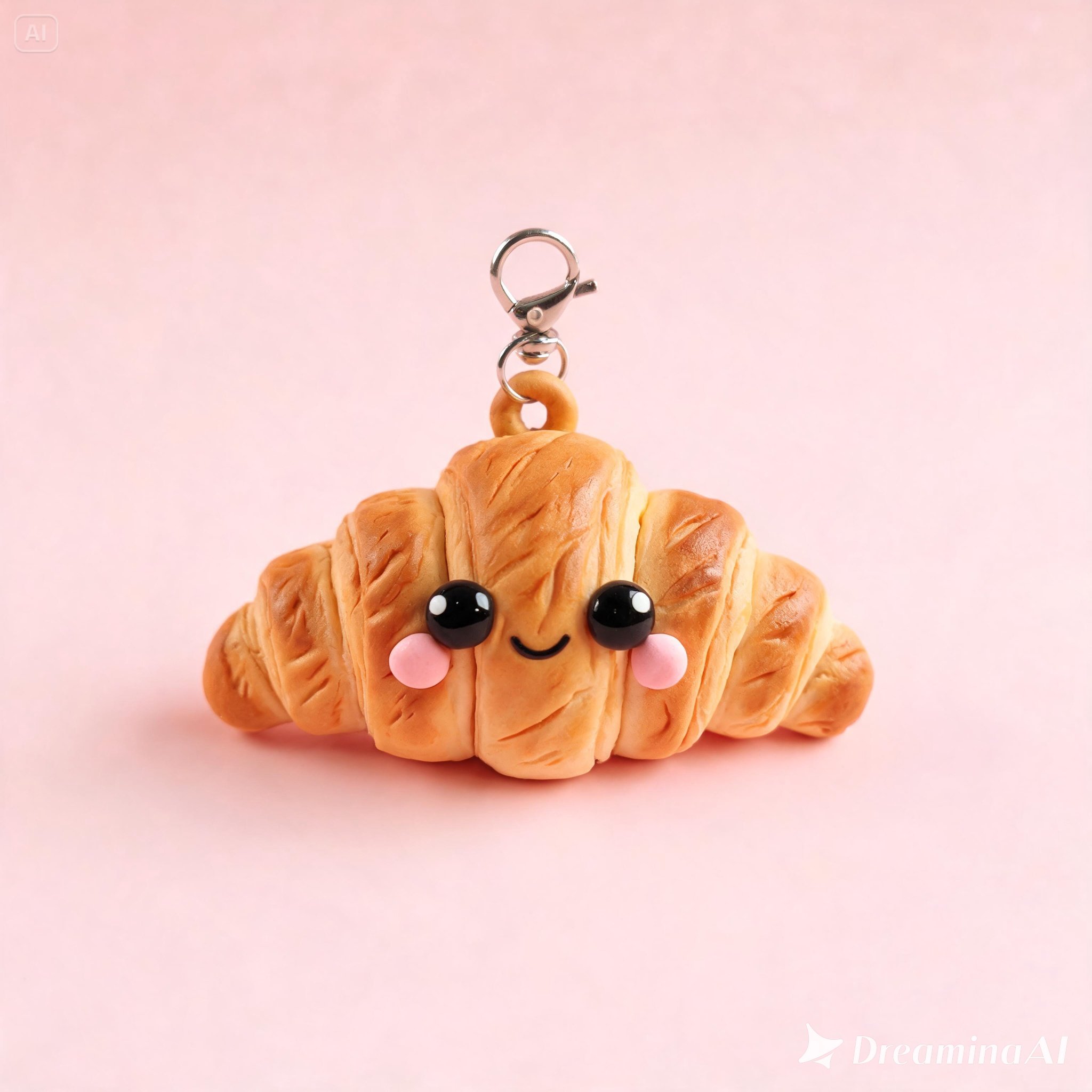 Bizstory LuxeMetal I — Brushed Stainless Steel Keychain